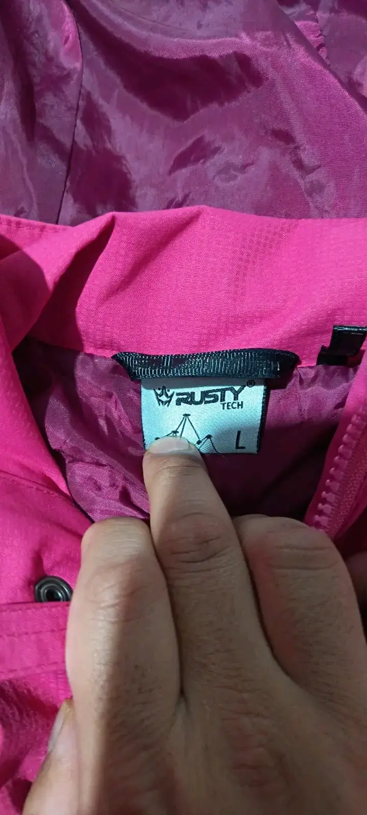Chaqueta impermeable Rusty rosa para mujer - 2