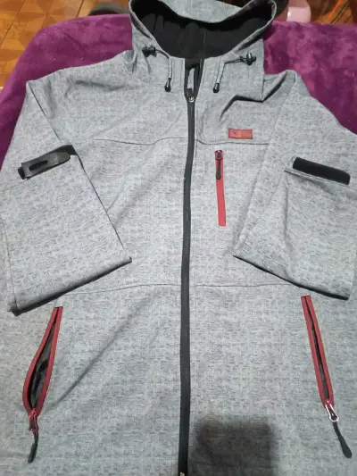 Chaqueta impermeable Rusty rosa para mujer - miniatura 4