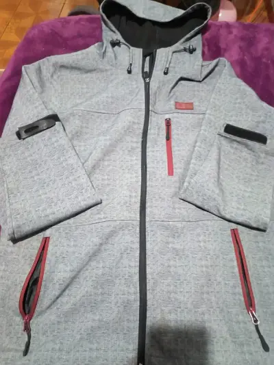 Chaqueta impermeable Rusty rosa para mujer - miniatura 5