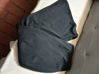 Pantalón negro de mujer cómodo talla grande - miniatura 2