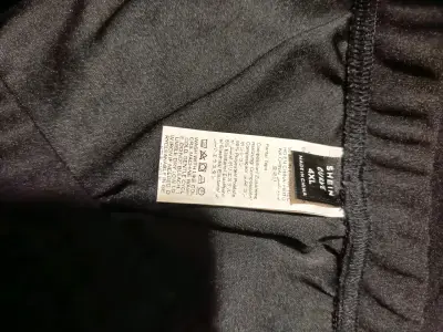Pantalón negro de mujer cómodo talla grande - miniatura 4