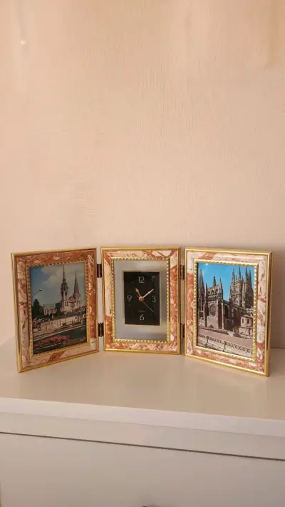 Porta retrato para 2 fotos vintage años 90 - miniatura 1