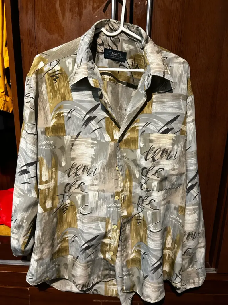 Camisa Connect estampada vintage