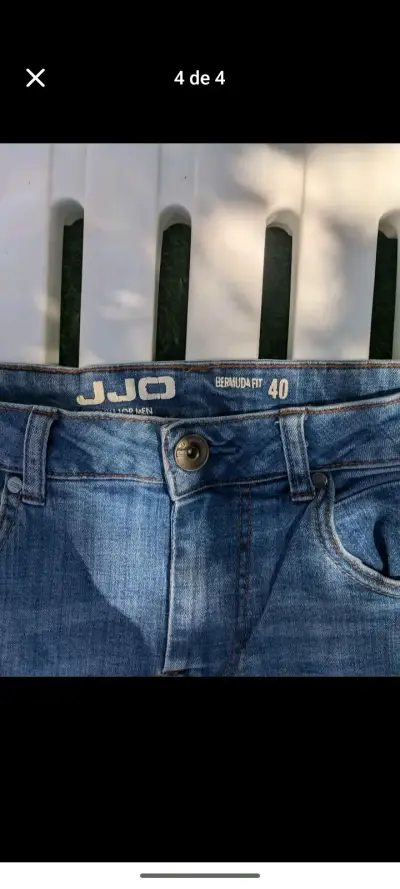 Bermudas de mezclilla negras para hombre - miniatura 3