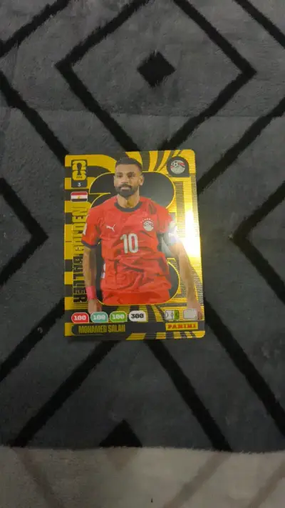 Lámina Panini Mohamed Salah Egipto de oro - miniatura 1