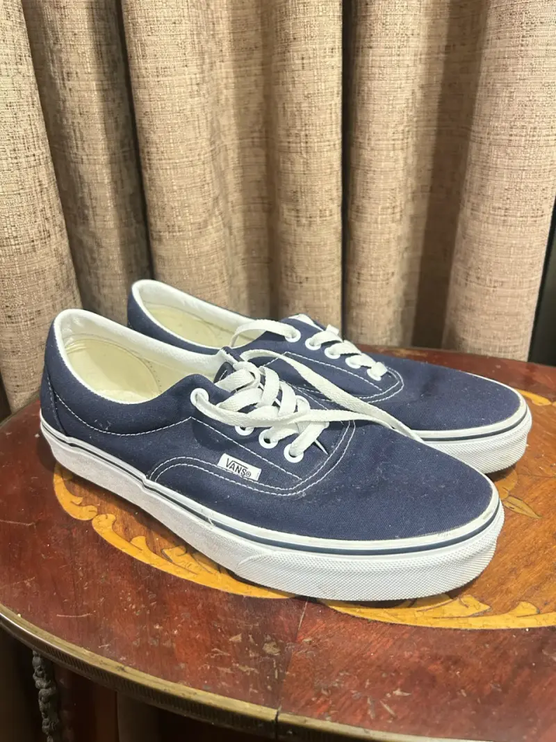 Zapatillas Vans azul marino clásicas Authentic - 4