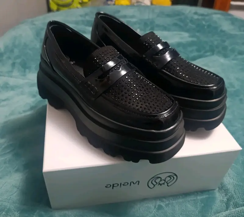 Zapatos de plataforma negros Weide - 1
