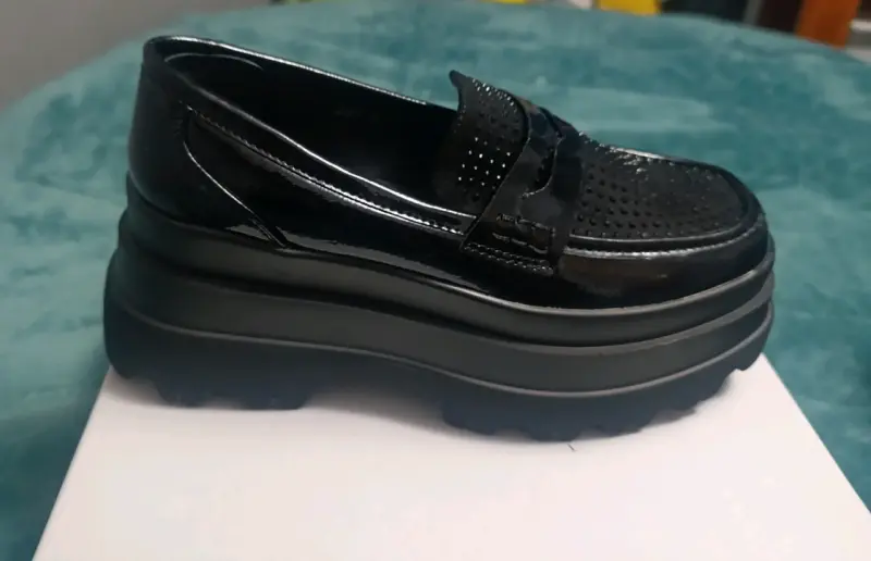Zapatos de plataforma negros Weide - 3