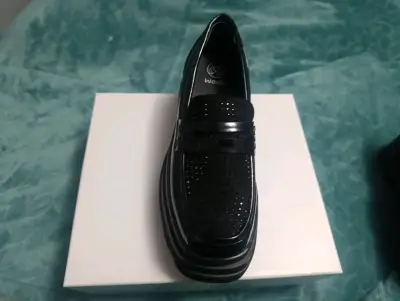 Zapatos de plataforma negros Weide - miniatura 4