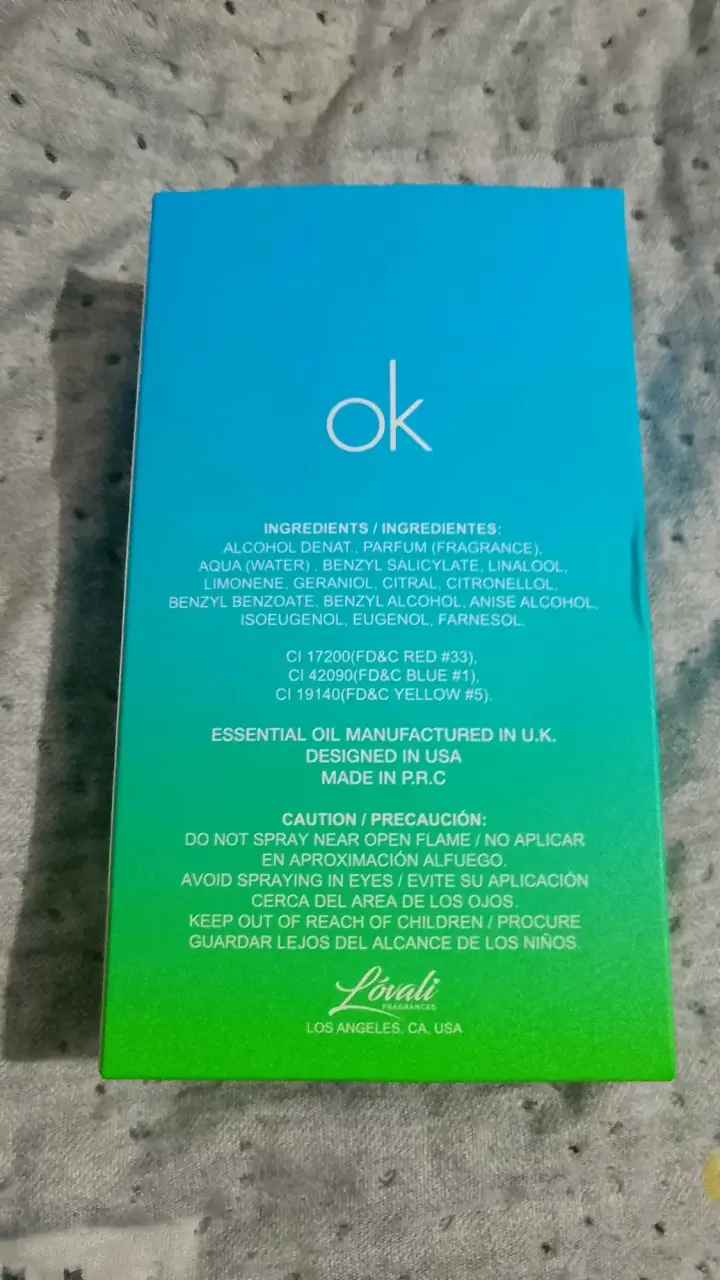 Perfume Fresh Feel OK 100ml - 2