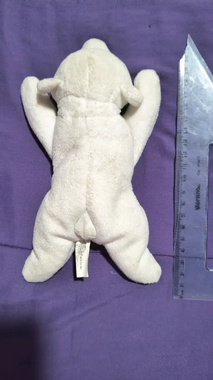 Peluche oso polar pequeño y suave - 3