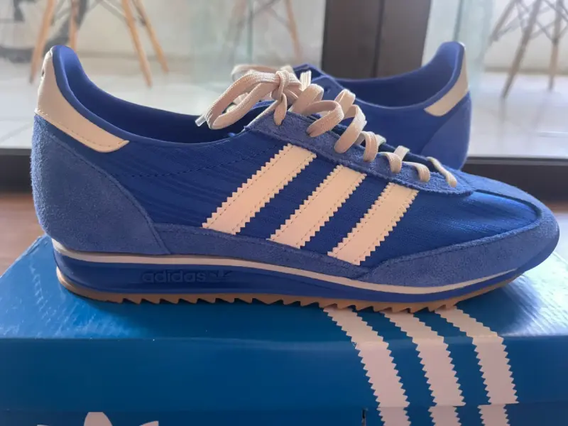 Zapatillas Adidas SL 72 OG W azules - 4