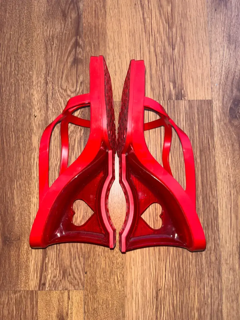 Sandalias rojas Melissa Glass Heels - 2