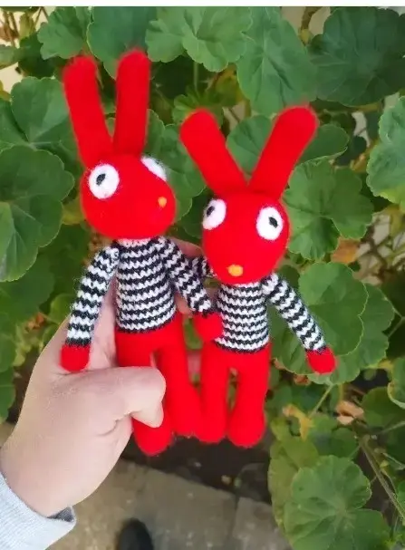 Amigurumi Juan Carlos Bodoque 18 cms de alto - 2