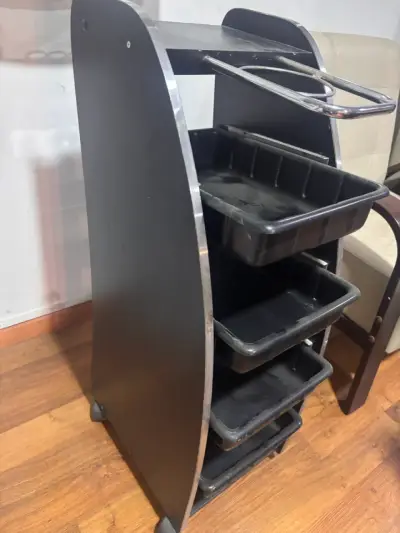 Carro organizador de salón con ruedas - miniatura 1