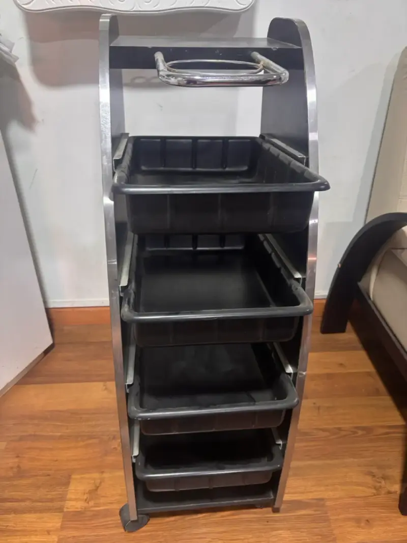 Carro organizador de salón con ruedas - 3