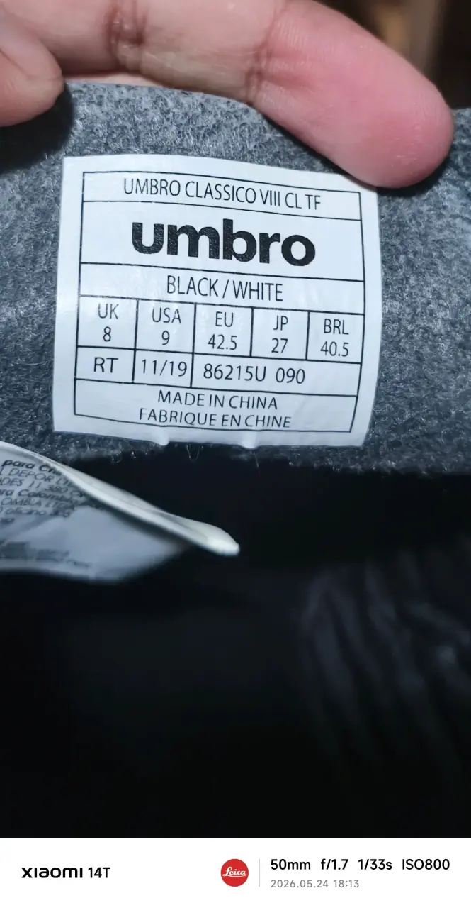 Zapatillas deportivas negras Umbro - 4