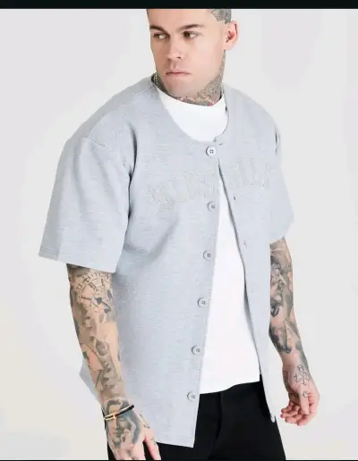 Chaqueta gris Siksilk de hombre - miniatura 1