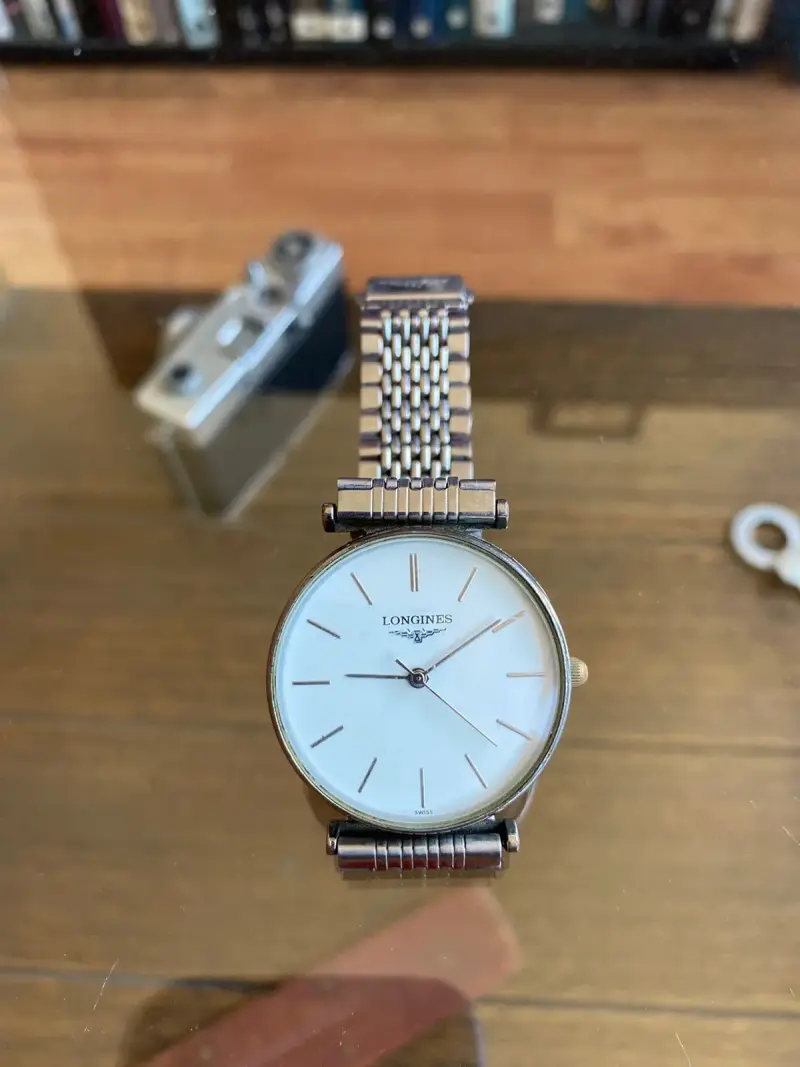Reloj Longines clásico de acero inoxidable - 1