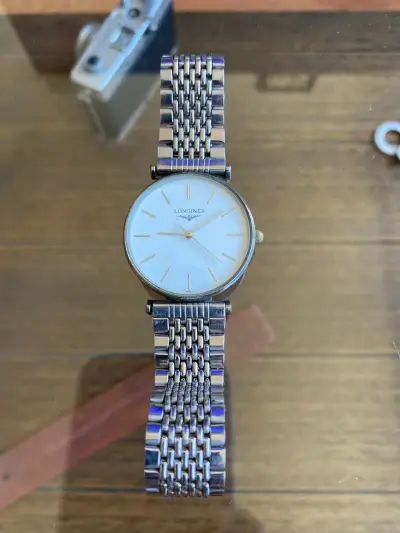 Reloj Longines clásico de acero inoxidable - miniatura 2