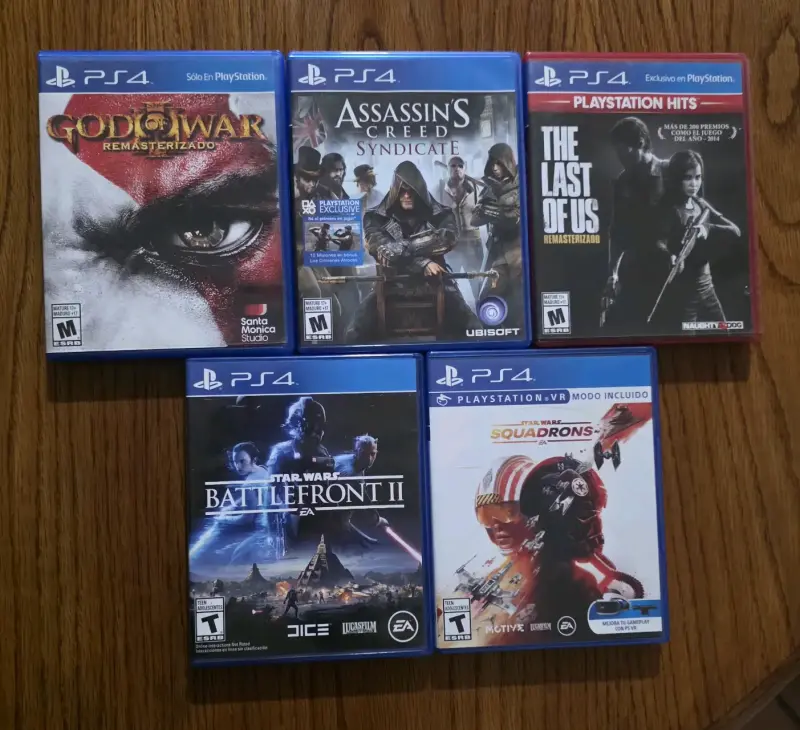 Colección de juegos PS4 variados - 1
