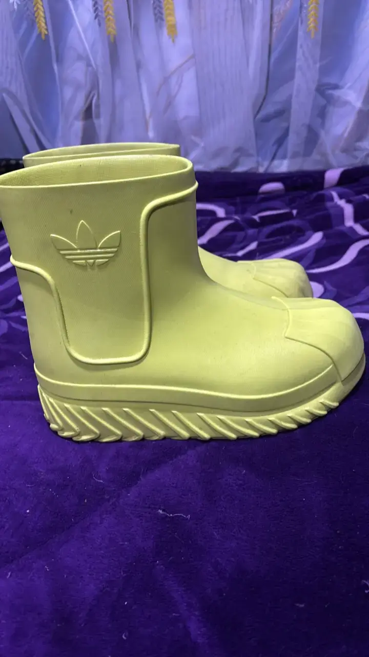 Botas de goma amarillas Adidas - 1