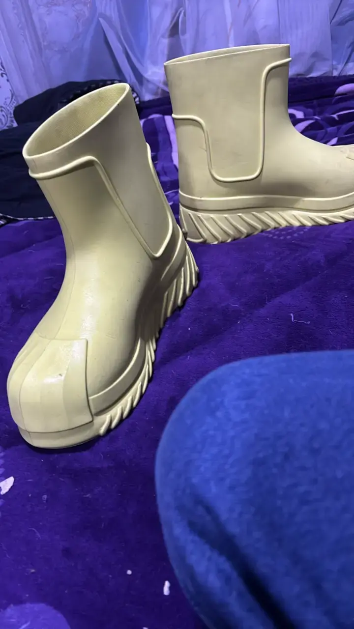 Botas de goma amarillas Adidas - 2