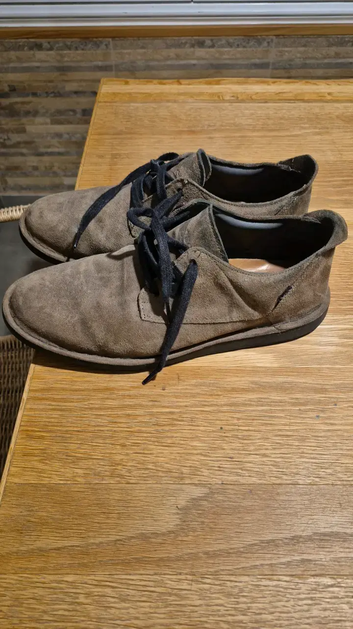 Zapatos de gamuza marrón para hombre - 2