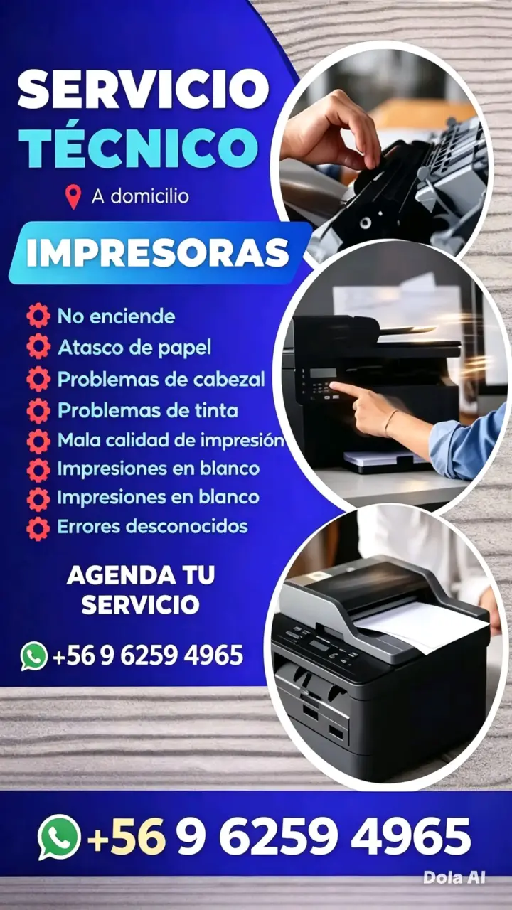 Servicio técnico impresoras coronel