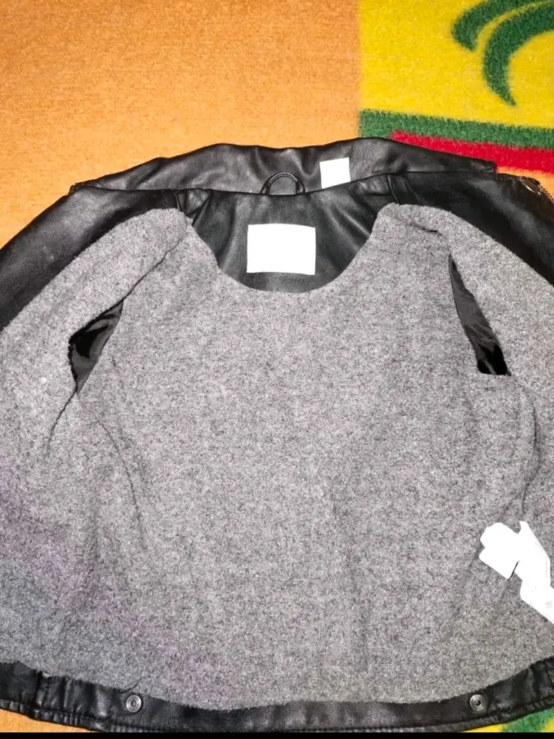 Chaqueta de cuero sintético para niños - 2