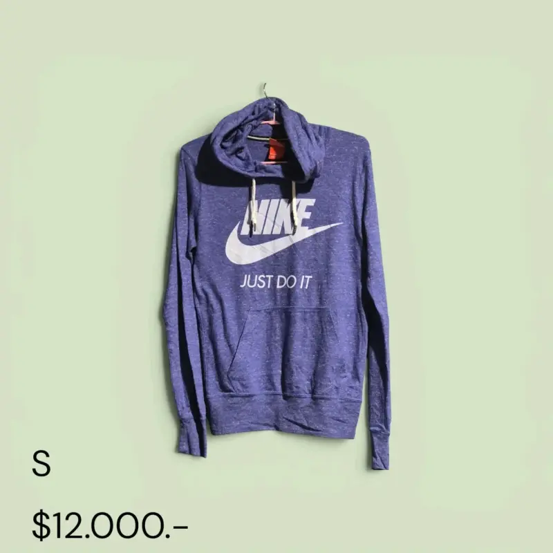 Polerón Nike Just Do It azul