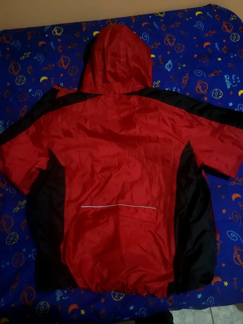Chaqueta impermeable roja Rain Way - 3