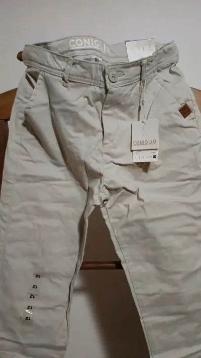 Pantalones beige Coniglio para niños - miniatura 1