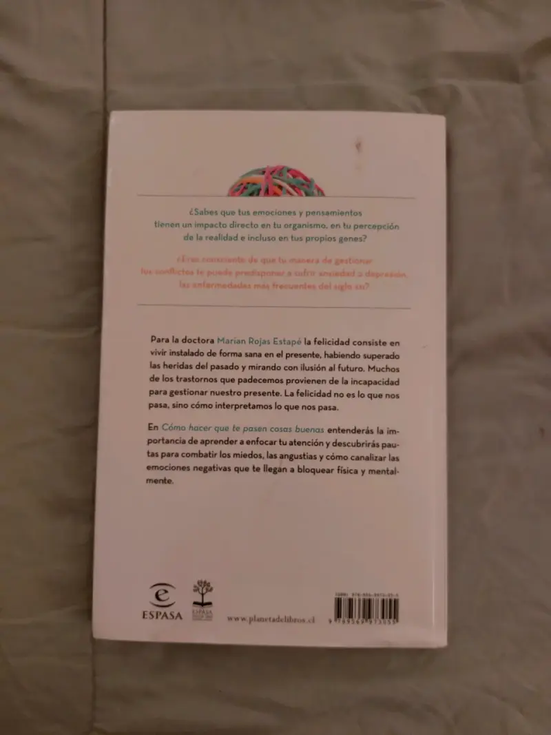 Libro 'Cómo hacer que te pasen cosas buenas' de Marian Rojas Estapé - 2
