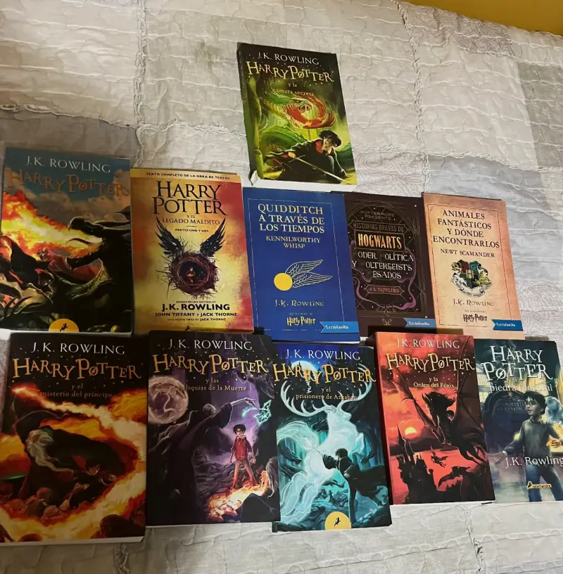 Colección completa de libros Harry Potter en español