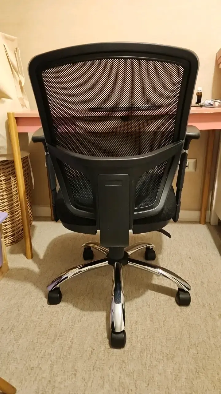 Silla de oficina ergonómica negra - 5