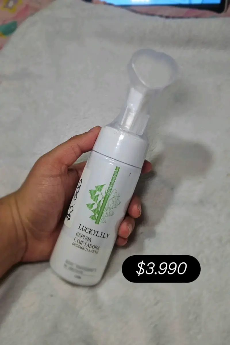 Espuma limpiadora desmaquillante LuckyLily