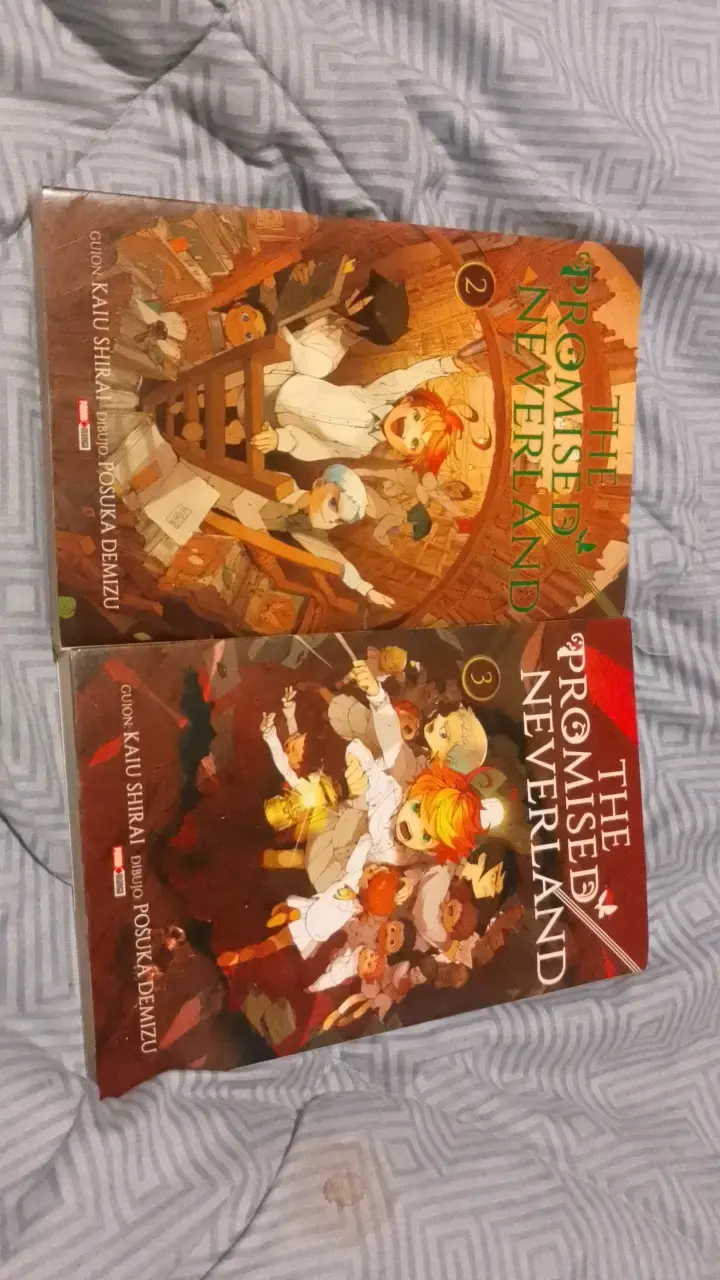 Mangas The Promised Neverland Vol. 2 y 3 - 1