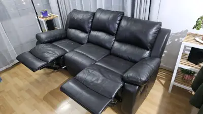 Sofá CIC Andalucía 3 cuerpos reclinable posa vasos - miniatura 3