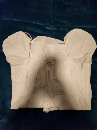 Vestido Blanco Coquette - miniatura 1