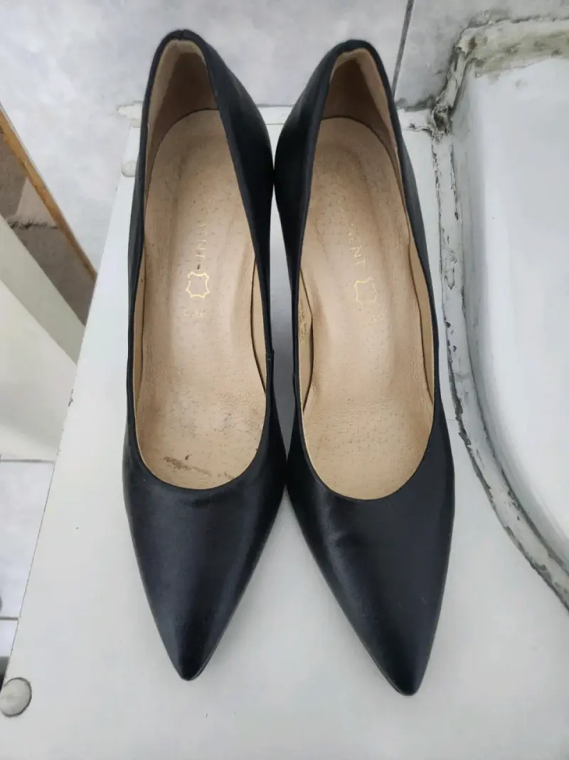 Zapatos de tacón negro elegante - 3