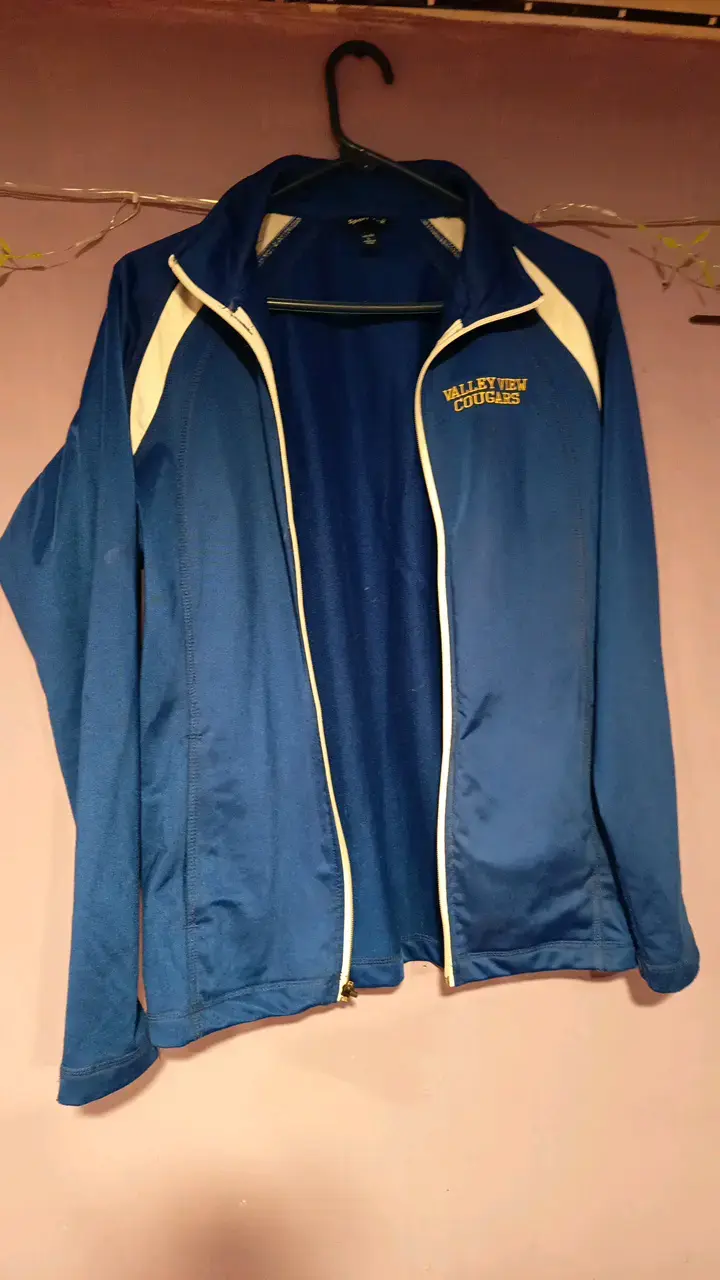 Chaqueta deportiva azul Valley View Cougars