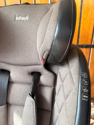 Silla de auto Infanti gris para bebé - miniatura 4
