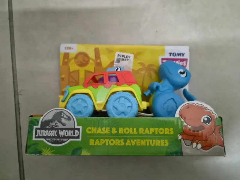 Juguete Jurassic World Chase & Roll Raptors - 1