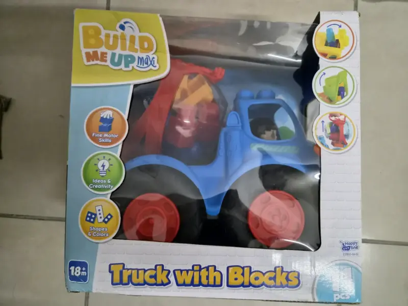 Camión de bloques Build Me Up Maxi - 1