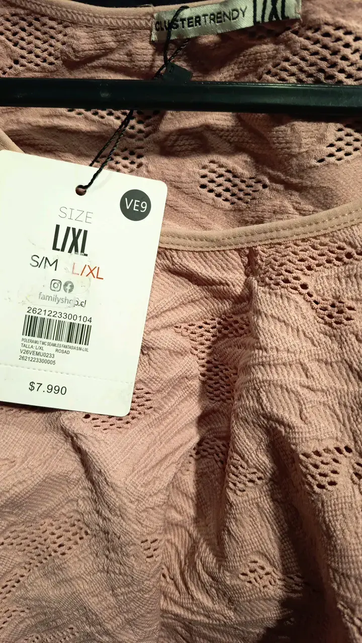 Top corto de encaje rosa Trendy - 4