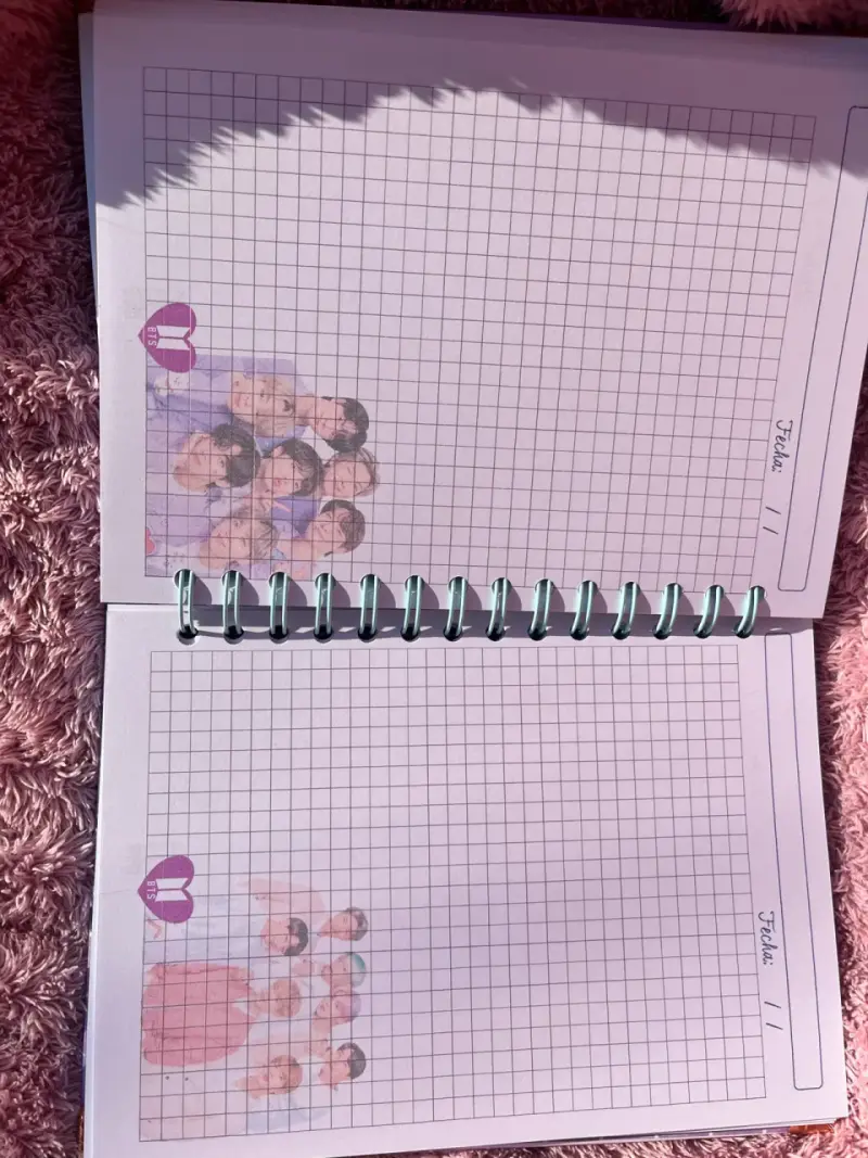 Cuaderno BTS con diseño de portada - 4