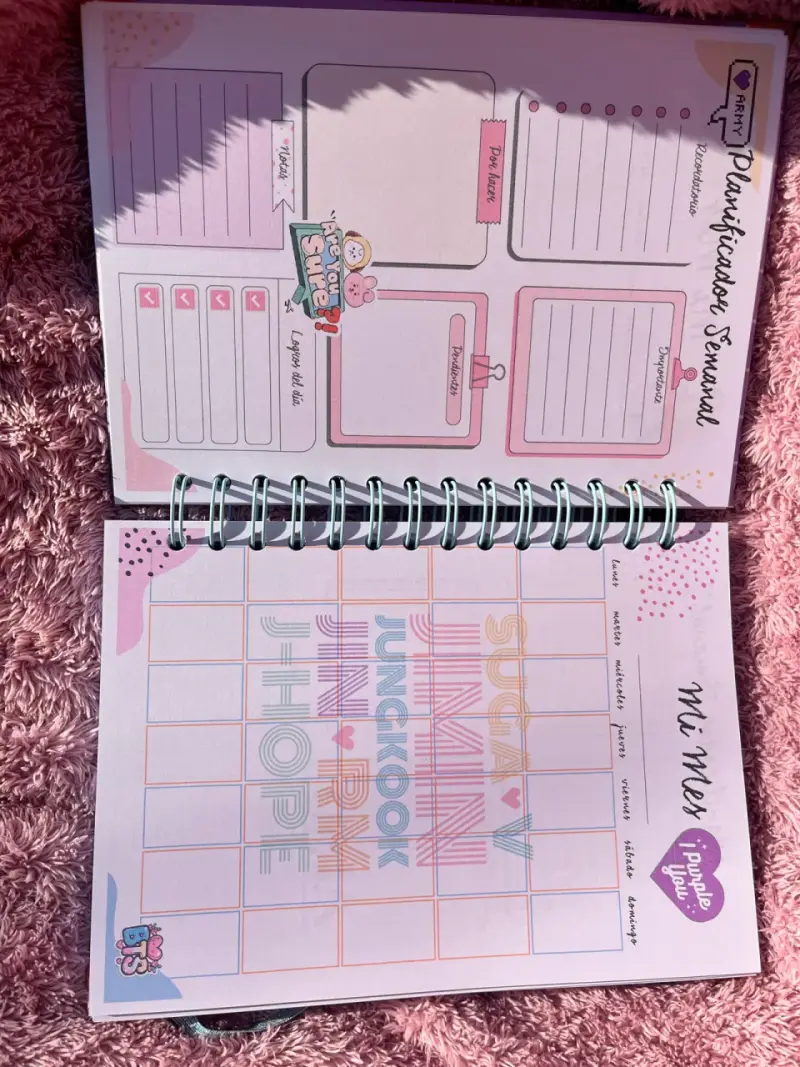 Cuaderno BTS con diseño de portada - 5