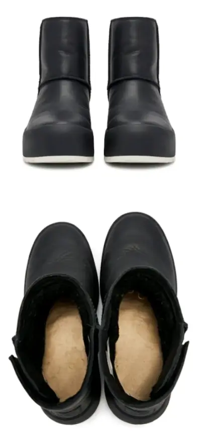 Botas mujer UGG Classic Streetscape negras - miniatura 3