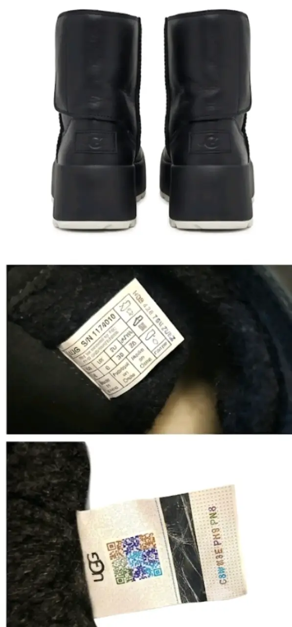 Botas mujer UGG Classic Streetscape negras - 5